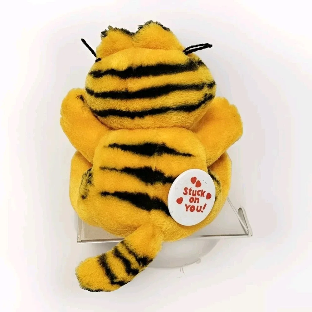 Dakin Garfield Plush Stuck On You  Stuffed Animal 1978-1981 Vtg Tags